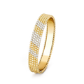 [Clover Jewelry]  FIVE-ROW DIAMOND BRACELET