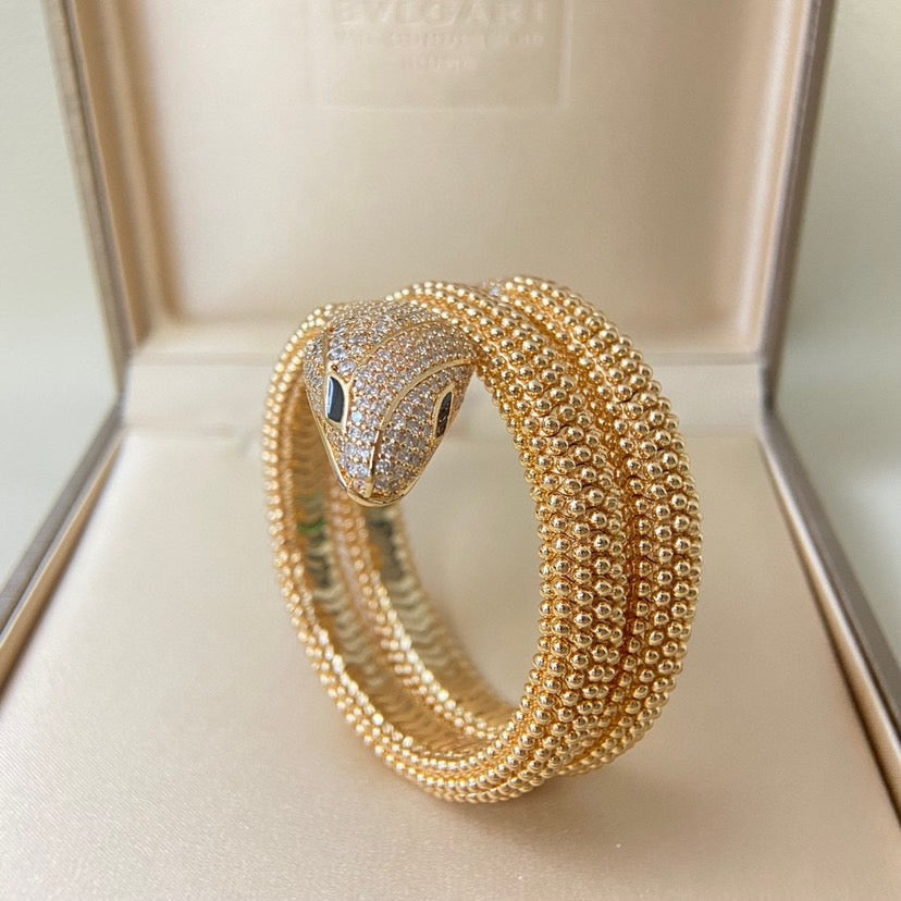[Clover Jewelry]HAUTE COUTURE ROSÉGOLD SERPENTI ARMBAND