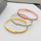 [Clover Jewelry]Move Noa Full Pavé Diamond Bangle Bracelet