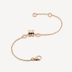 [Clover Jewelry]ZERO 1 ソフトピンクゴールドブレスレット