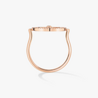 [Clover Jewelry]LUCKY MOVE PINK GOLD DIAMOND RING