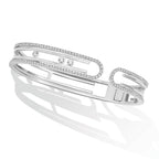 [Clover Jewelry]MOVE 10TH PAVED DIAMOND BRACELET