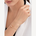 [Clover Jewelry]ZERO 1 ソフトピンクゴールドブレスレット