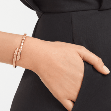 [Clover Jewelry]SERPENTI VIPER PINK GOLD BRACELET
