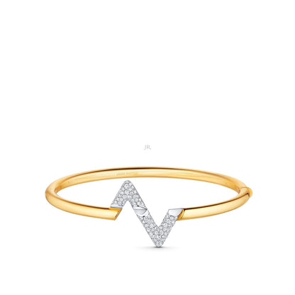 [Clover Jewellery] VOLTE UPSITEN DOWN GOLD DIAMANT ARMBAND