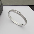 [Clover Jewelry]Move Noa Full Pavé Diamond Bangle Bracelet