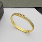 [Clover Jewelry]Move Noa Full Pavé Diamond Bangle Bracelet