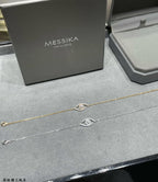 [Clover Jewelry]Lucky Eye Pave-Set Diamond Bracelet