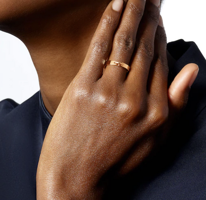 [Clover Jewelery]ALLIANCE LIENS VIDENCE 3MM RING