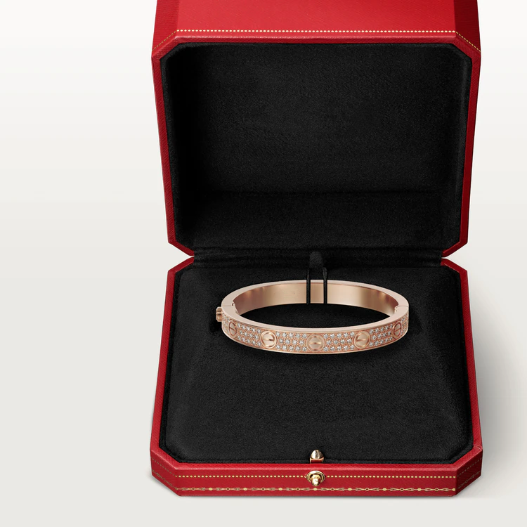 [Clover Jewelry]LIEBESARMREIFEN 6.1MM DIAMANTBESETZT