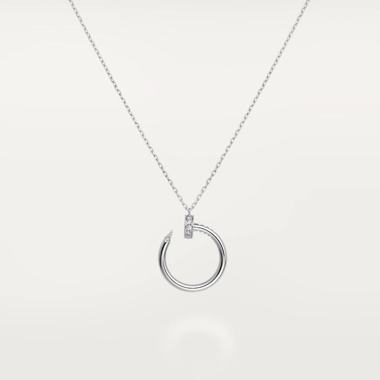 [Clover Jewelery]JUSTE NECKLACE SILVER
