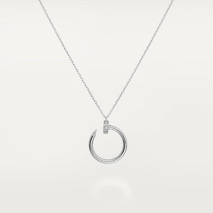 [Clover Jewelery]JUSTE NECKLACE SILVER
