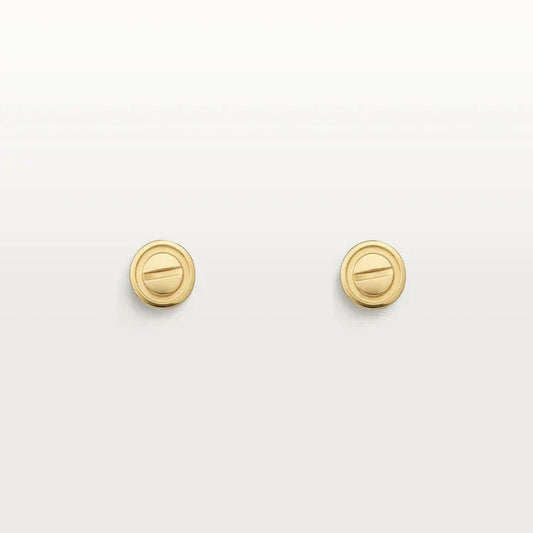 [Clover Jewelery]LOVE EARRINGS GOLD 10MM