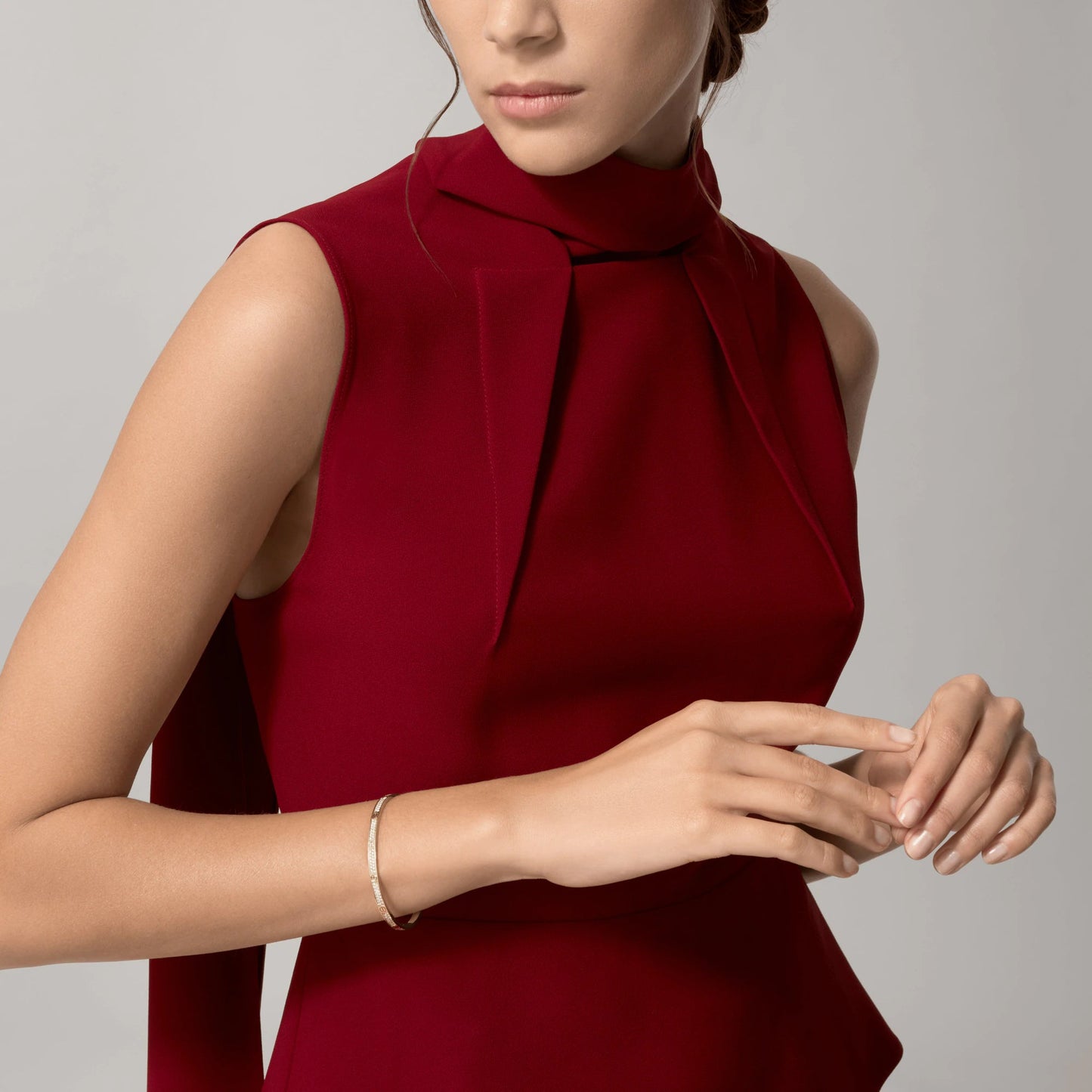 [Clover Jewelery]LOVE BRACELET 3.65MM DIAMOND-PAVED