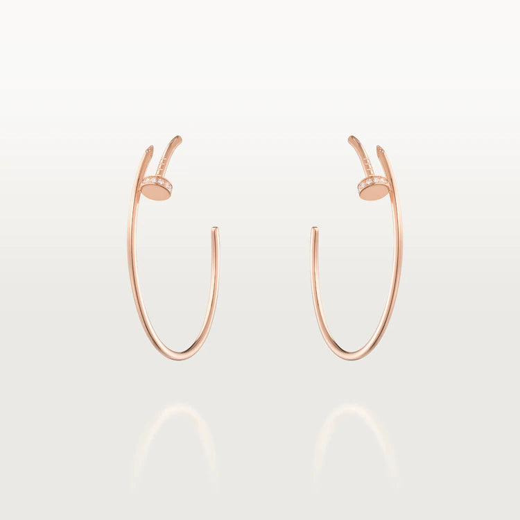 [Clover Jewelry]JUSTE OHRRINGE DIAMANTEN 1.8MM
