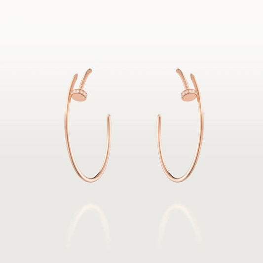 [Clover Jewelery]JUSTE EARRINGS DIAMONDS 1.8MM