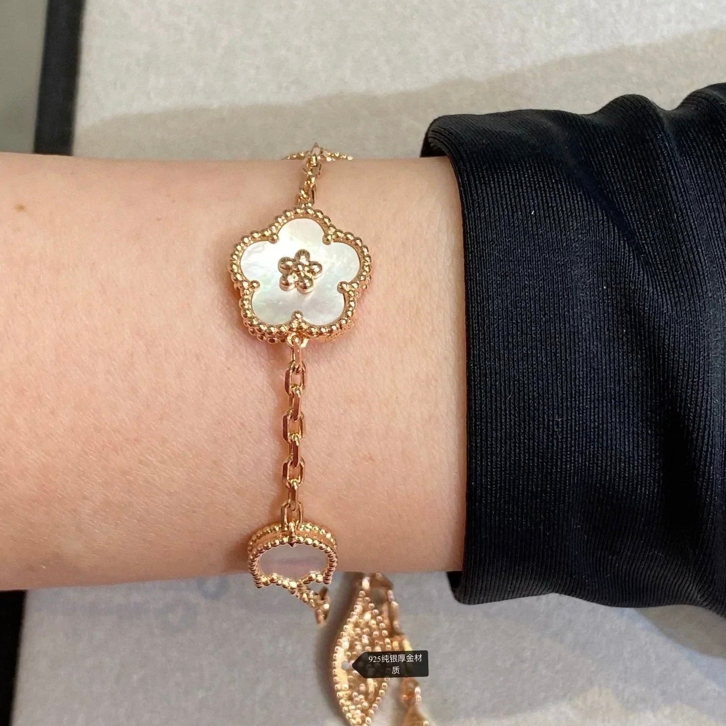 [Clover Jewelery]LUCKY SPRING 5 MOTIF BRACELET