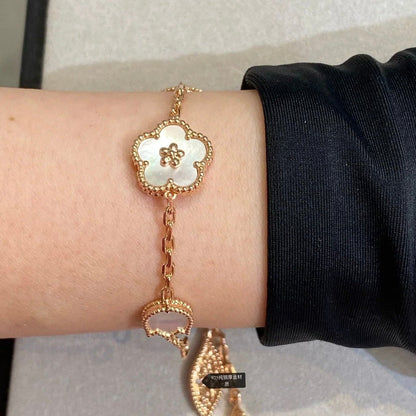 [Clover Jewelery]LUCKY SPRING 5 MOTIF BRACELET