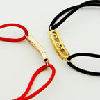 [Clover Jewelry]Messika Care(s) pink cord pavé bracelet