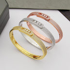 [Clover Jewelry]Move Noa Full Pavé Diamond Bangle Bracelet