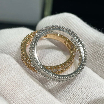 [Clover Jewelery]PERLEE DIAMOND ROSE GOLD RING