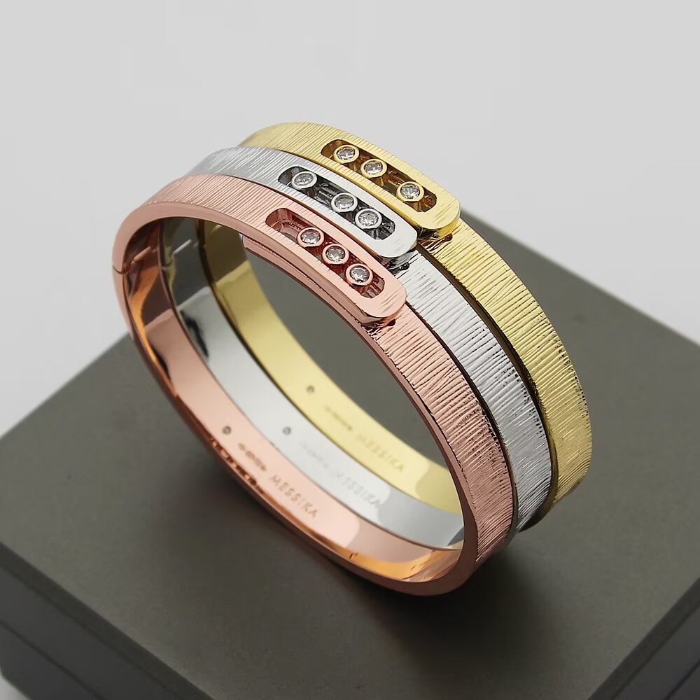 [Clover Jewelry]Move Noa Ciselé bangle