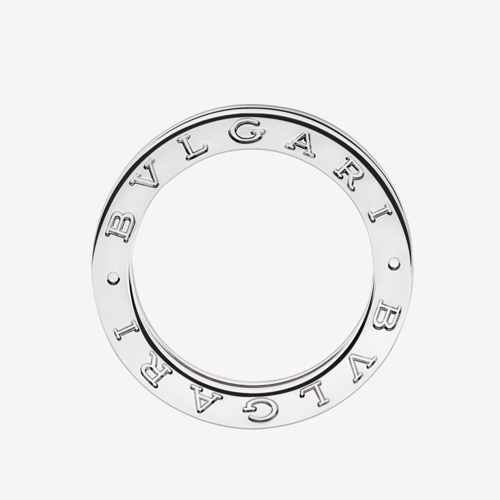 [Clover Jewelry]ZERO 1 ONE-BAND PAVED DIAMONDS ON THE SPIRAL RING