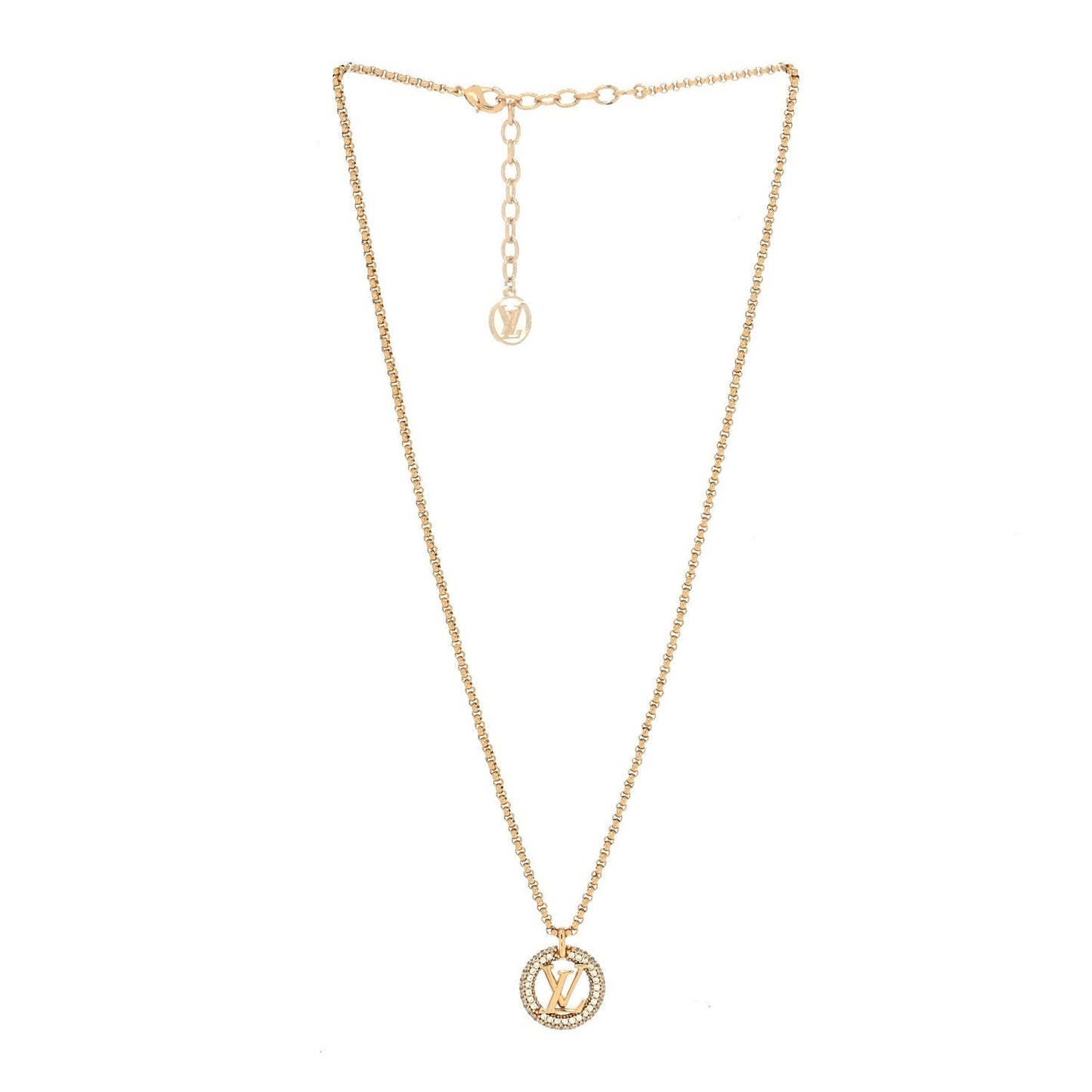 [Clover Jewelery]BY NIGHT DIAMOND PAVED NECKLACE