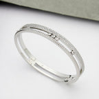 [Clover Jewelry]Move Romane pavé bangle
