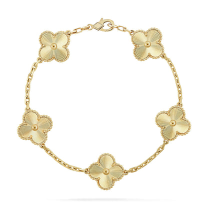 [Clover Jewelery]CLOVER 5 FLOWERS LASER BRACELET