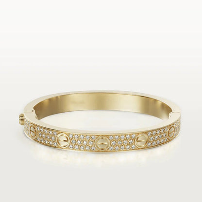 [Clover Jewelery]LOVE BRACELET 6.1MM DIAMOND-PAVED