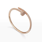 [Clover Jewelry]JUSTE BRACELET 3.5MM ALL DIAMONDS