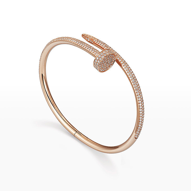 [Clover Jewelry]JUSTE BRACELET 3.5MM ALL DIAMONDS