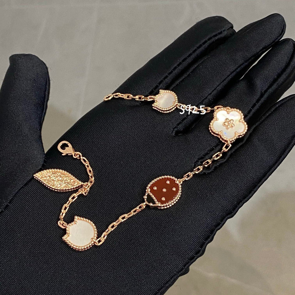 [Clover Jewelry]LUCKY SPRING 5 MOTIF BRACELET