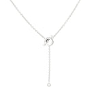 [Clover Jewelry] FINESSE シルバーダイヤモンドネックレス
