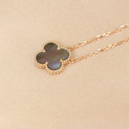 [Klee Schmuck]KLEE 15MM GRAUES PERLMUTT HALSKETTE