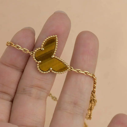 [Clover Jewelery]LUCKY SPRING 5 MOTIF GOLD BRACELET