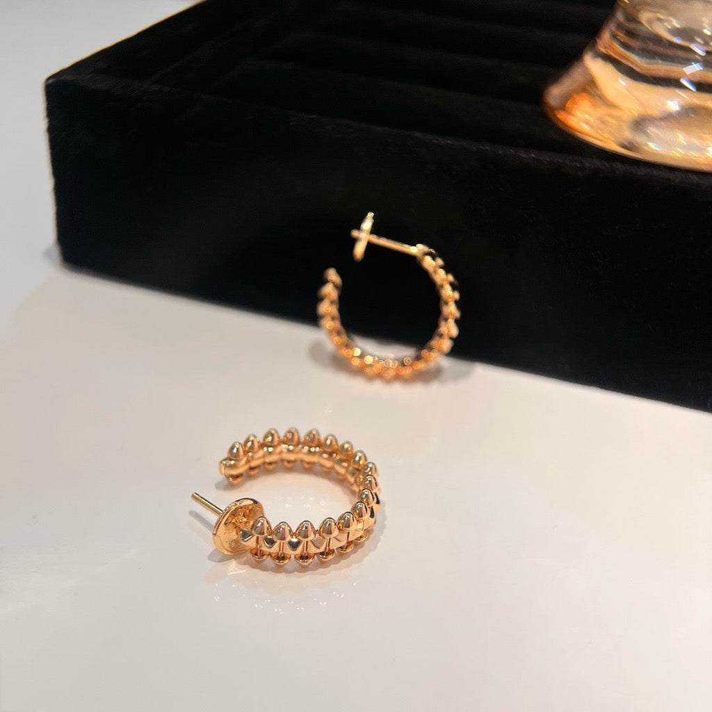 [Clover Jewelry]CLASH SMALL HOOP EARRINGS