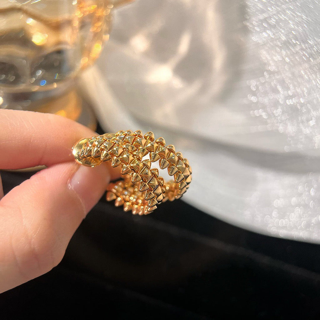 [Clover Jewelry]CLASH SMALL HOOP EARRINGS