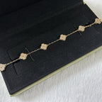 [Clover Jewelry]クローバー 6モチーフ ダイヤモンドブレスレット