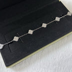 [Clover Jewelry]クローバー 6モチーフ ダイヤモンドブレスレット