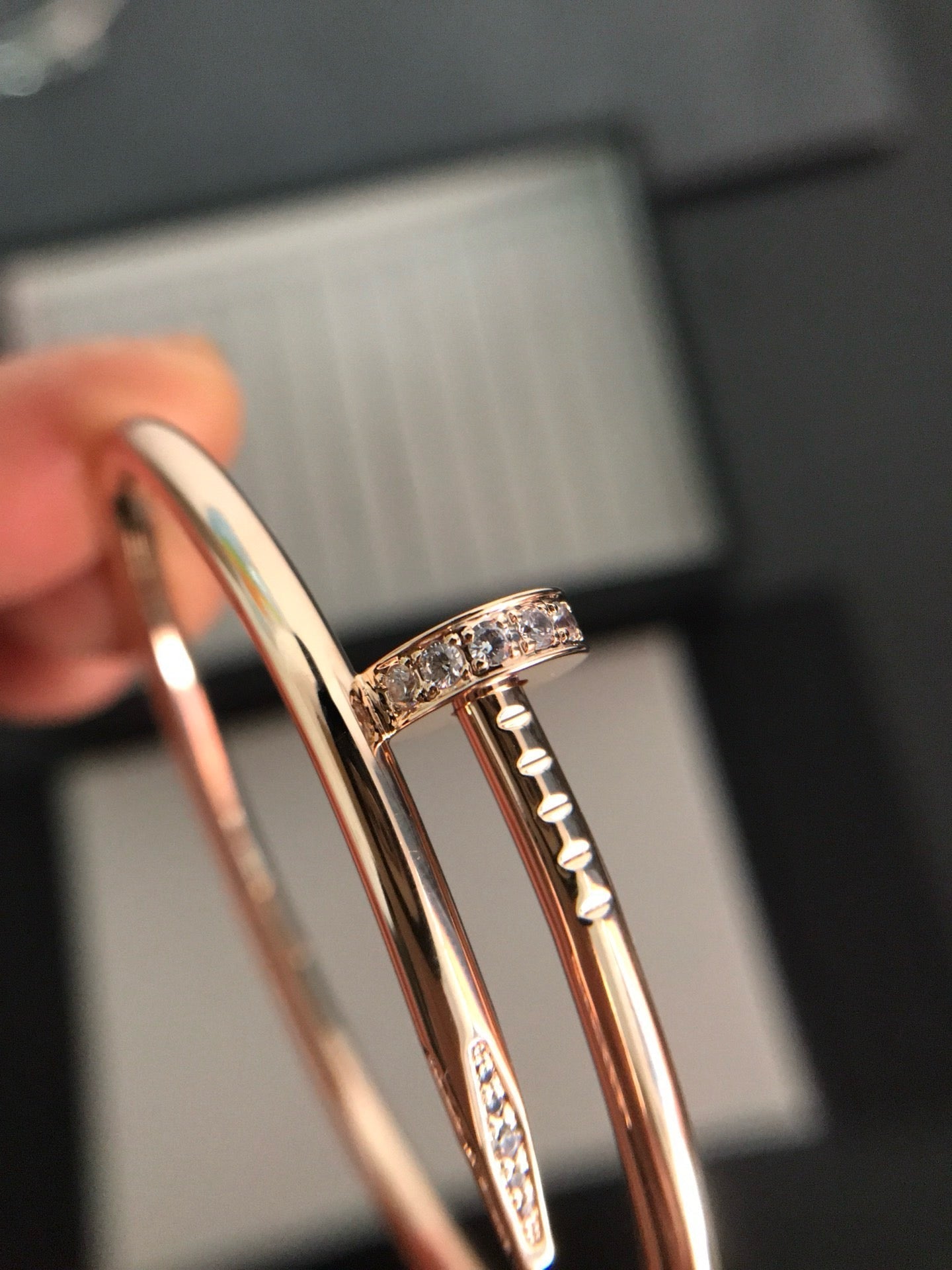[Clover Jewelry]JUSTE BRACELET 3.5MM DIAMONDS