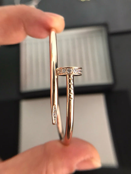 [Clover Jewelery]JUSTE BRACELET 3.5MM DIAMONDS