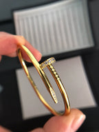 [Clover Jewelry]JUSTE BRACELET 3.5MM DIAMONDS