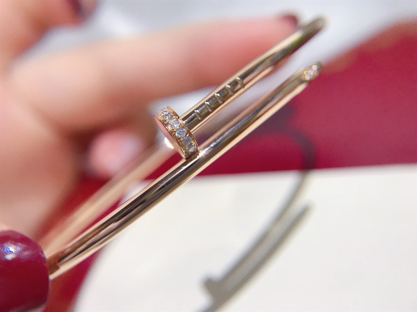 [Clover Jewelery]JUSTE BRACELET 2.5MM DIAMONDS