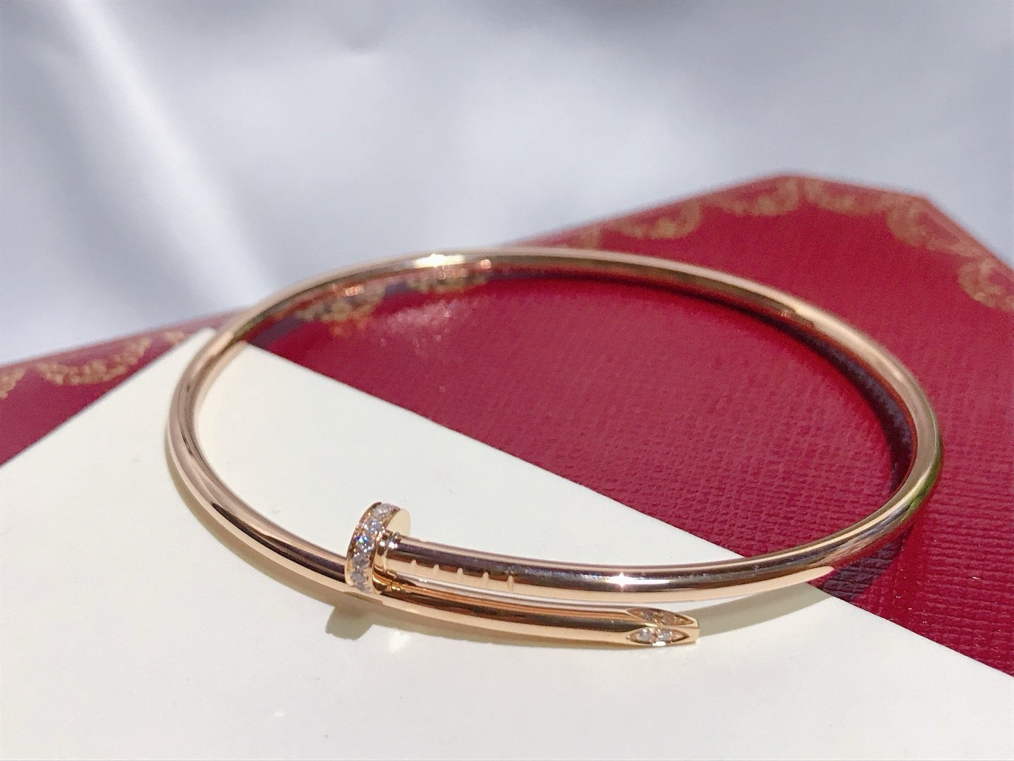 [Clover Jewelry]JUSTE BRACELET 2.5MM DIAMONDS