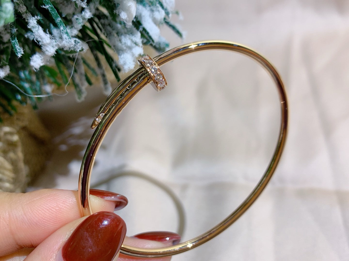 [Clover Jewelery]JUSTE BRACELET 2.5MM DIAMONDS