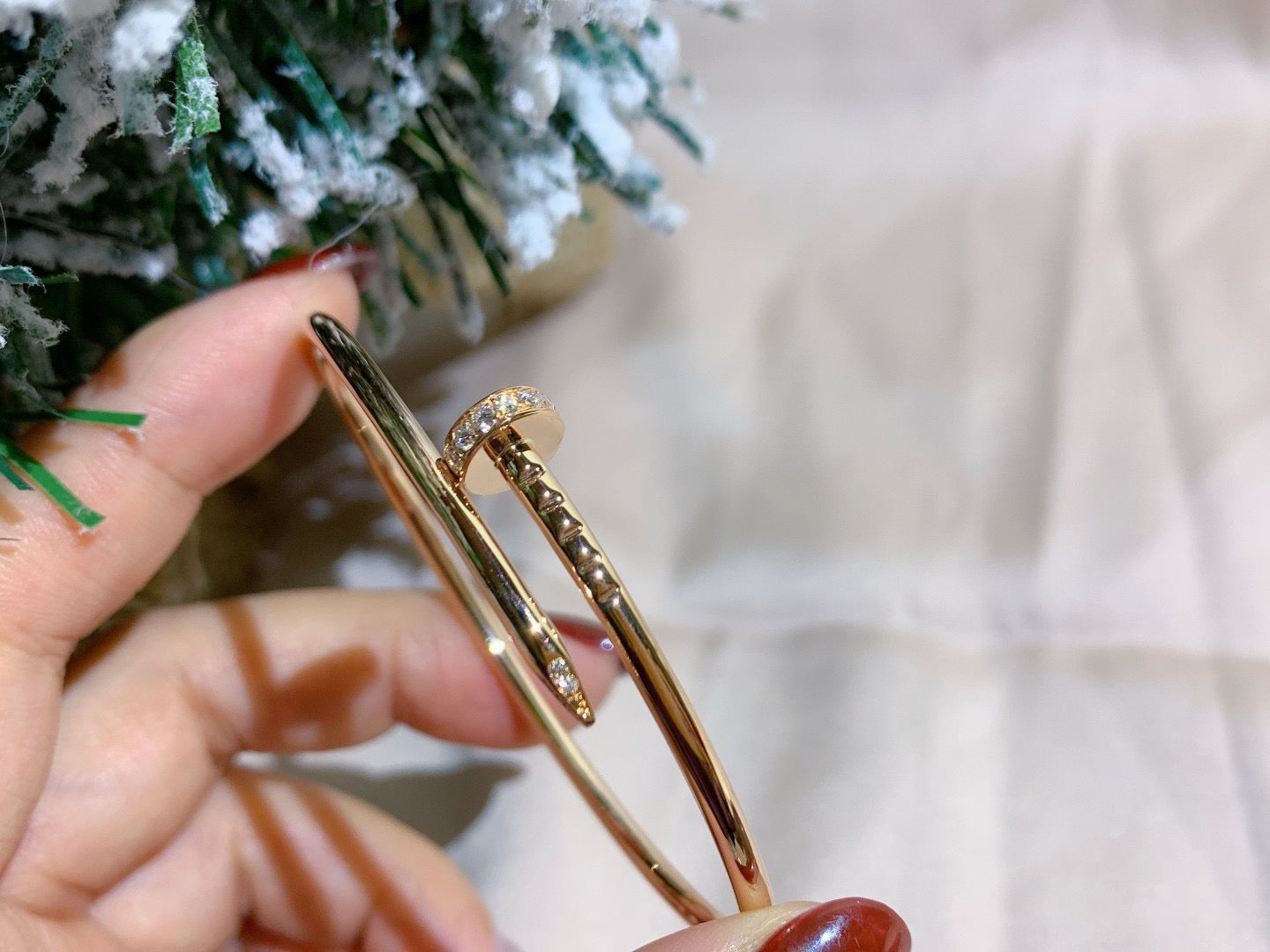 [Clover Jewelery]JUSTE BRACELET 2.5MM DIAMONDS