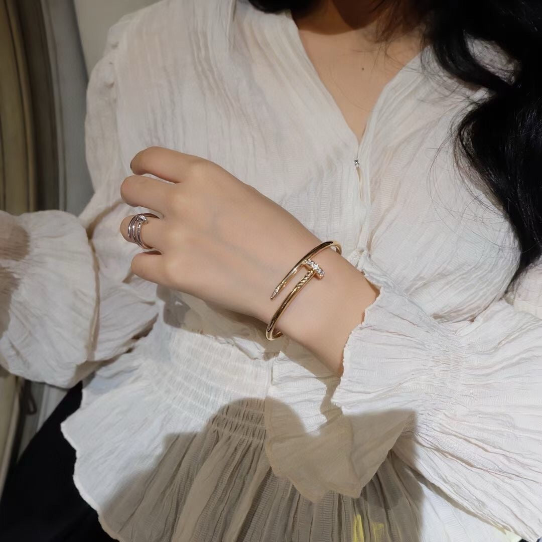 [Clover Jewelery]JUSTE BRACELET 3.5MM DIAMONDS