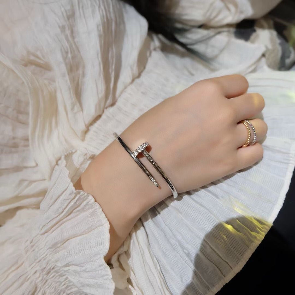 [Clover Jewelry]JUSTE BRACELET 3.5MM DIAMONDS